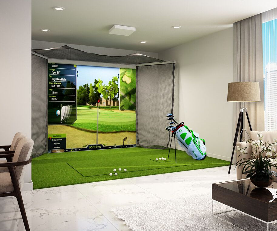 Simulador Optishot con Red - Golf In A Box Pro