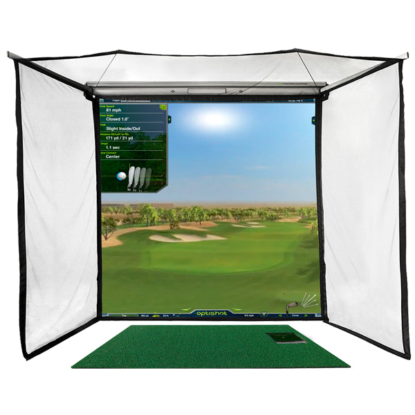 Simulador Optishot con Red - Golf In A Box Pro